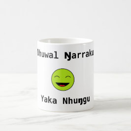 Dhuwalのŋarraku、yakaのnhuŋgu コーヒーマグカップ