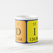 Di定期テーブル名mag 2 コーヒーマグカップ (中央)