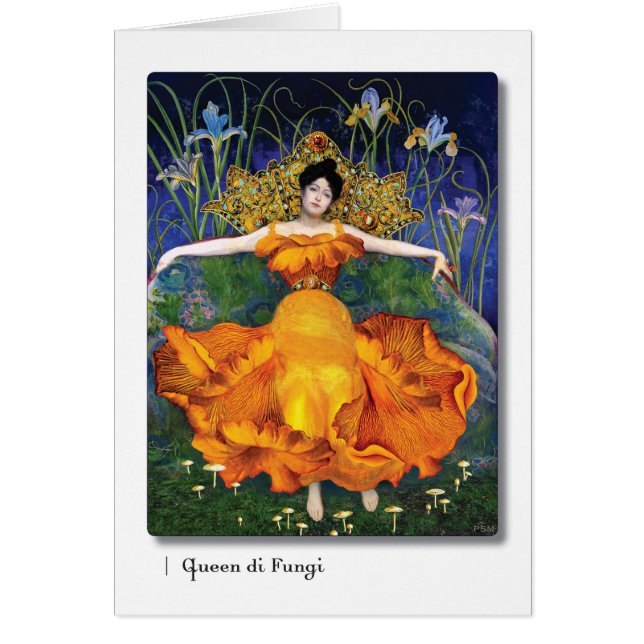 di Fungi Tarot Queenの芸術 (正面)