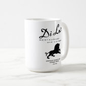 Di Leo's Restaurant，シカゴ， IL コーヒーマグカップ (正面右)