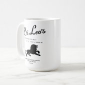 Di Leo's Restaurant，シカゴ， IL コーヒーマグカップ (正面左)