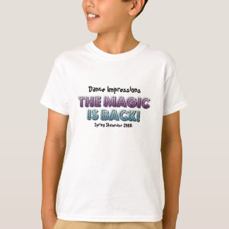 DI Magicは春のショーケース2009年もどって来ます Tシャツ