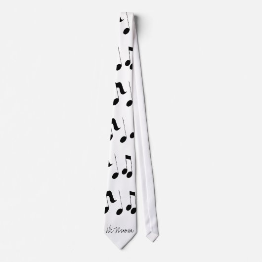 Di Nuovaの音楽の先生の特集号 ネクタイ (正面)