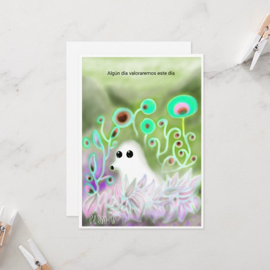 DÍA カード (正面/裏面インサイチュ)