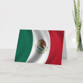 Día de la Bandera (Mexican Flag Day) カード (正面)
