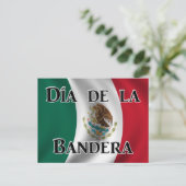 Día de la Bandera (Mexican Flag Day) ポストカード (スタンド正面)