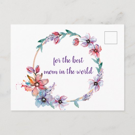 Día de la Madre ポストカード (裏面)