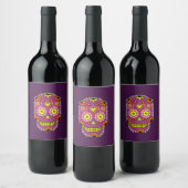 Dia de la Muerte Purple WIneラベル ワインラベル (ボトル)