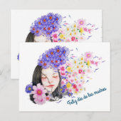 Día de las madres ポストカード (正面/裏面)