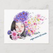 Día de las madres ポストカード (裏面)