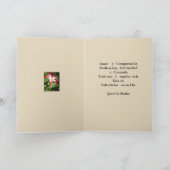 Dia de Las Madres Una florパラグラフのチタニウム カード (内部)