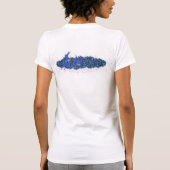 dia de losの青の花! tシャツ (裏面)