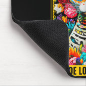 Dia De Los Meowtos Sugar Skull Cat Gift マウスパッド (コーナー)