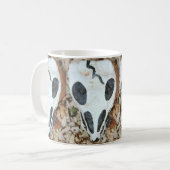 dia de los muertosのスカルのマグ コーヒーマグカップ (正面左)