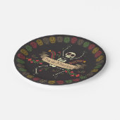 Dia de los Muertosのハローウィンパーティ|の紙皿 ペーパープレート (アングル)