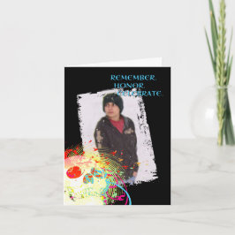 dia de los muertosの記念のお祝い: ハイファイ サンキューカード