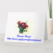 Dia De Los Muertosグリーティングカード カード (裏面)