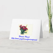 Dia De Los Muertosグリーティングカード カード (裏面)