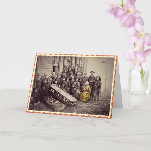 Dia De Los Muertosグリーティングカード カード (蘭)