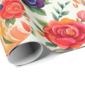 Dia de los Muertosシンボルパターン ラッピングペーパー (ロールコーナー)