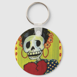 dia de los muertosスケルトンキーチェーン キーホルダー