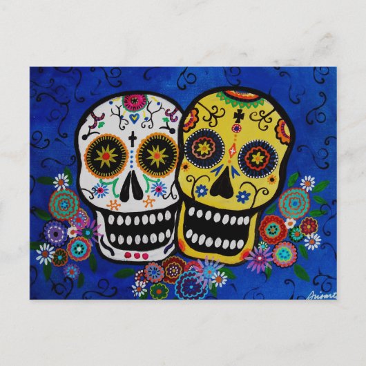 DIA DE LOS MUERTOSポストカード ポストカード (正面)