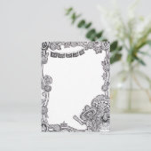 Dia De Los Muertosポストカード ポストカード (スタンド正面)