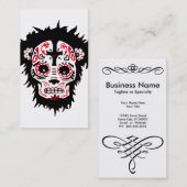 dia de los muertos猿 名刺 (正面/裏面)