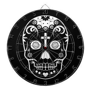 dia de los muertos砂糖スカル ダーツボード