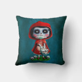 Dia de los Muertos赤ずきん クッション (裏面)