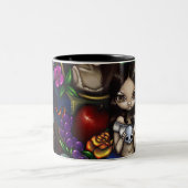 "Dia de los Muertos"のマグ ツートーンマグカップ (中央)