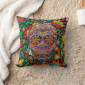 Dia de Los Muertos クッション (ブランケット)