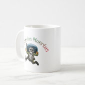 Dia de los Muertos コーヒーマグカップ (正面左)