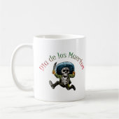 Dia de los Muertos コーヒーマグカップ (左)