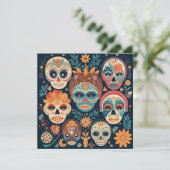 "Dia de los Muertos"、スカルCanvas Studio 招待状 (スタンド正面)