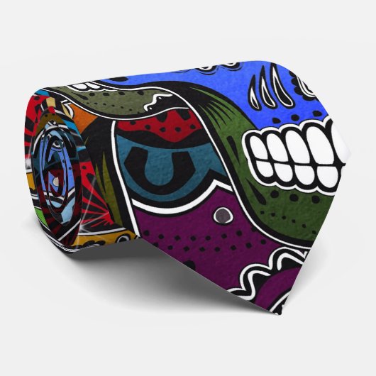 DIA DE LOS MUERTOS ネクタイ (ロール)