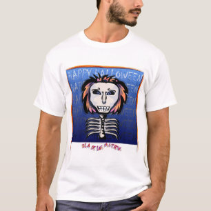 Dia de los Muertos/ハッピーハローウィン Tシャツ