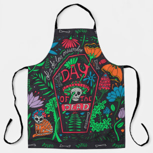 Dia de los Muertos:フェスティバルカードセット エプロン