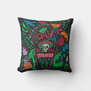 Dia de los Muertos:フェスティバルカードセット クッション