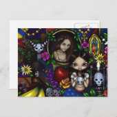 「Dia de los Muertos」ポストカード ポストカード (正面/裏面)