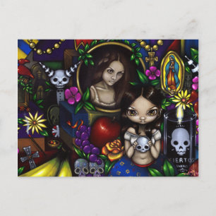 「Dia de los Muertos」ポストカード ポストカード