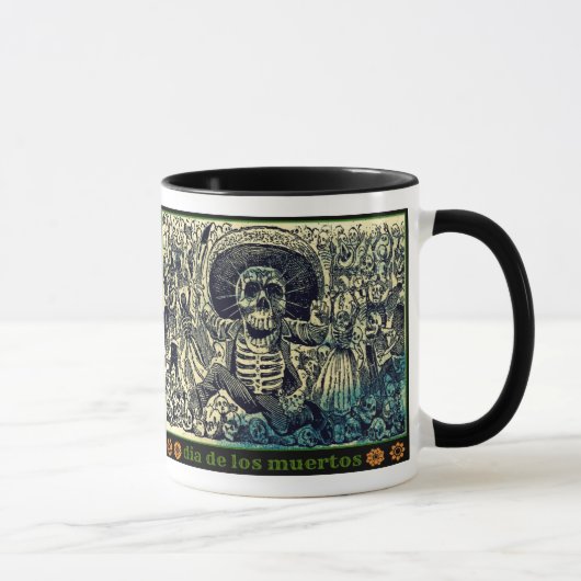 Dia De Los Muertos マグカップ (右)