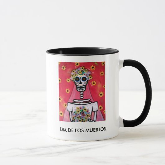 DIA DE LOS MUERTOS マグカップ (右)