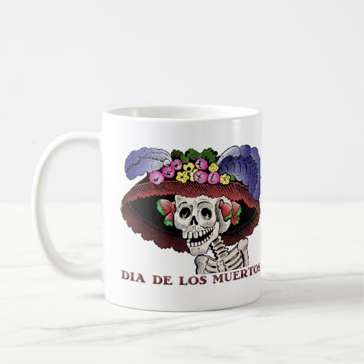 Dia de los Muertos [マグ] コーヒーマグカップ (左)