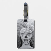 Dia de los Muertos ラゲッジタグ (裏面縦)