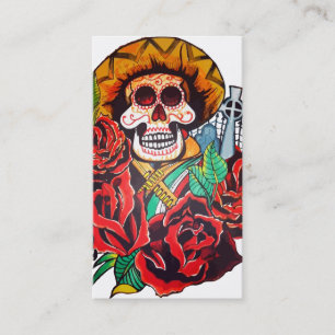 dia de los muertos 名刺