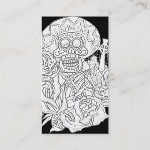 dia de los muertos 名刺