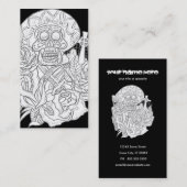 dia de los muertos 名刺 (正面/裏面)