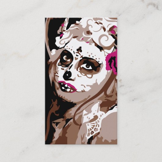 dia de los muertos 名刺 (正面)