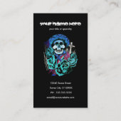 dia de los muertos 名刺 (裏面)